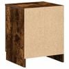 vidaXL Bedside Cabinets 2 pcs with 2 Drawers Smoked Oak 40x36x50 cm