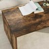 vidaXL Coffee Table Smoked Oak 95 x 50 x 34 cm Engineered Wood