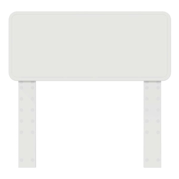 vidaXL Headboard White 75 cm Engineered wood