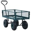 vidaXL Garden Hand Trolley Green 250 kg