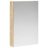 vidaXL Bathroom Mirror Cabinet Sonoma Oak 40 x 10.5 x 60.5 cm