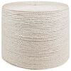 vidaXL Jute Rope 8 White 100% Tossa jute