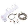 vidaXL Bidet Toilet Seat Attachment Hot Cold Water Single Nozzle