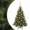 vidaXL Artificial Christmas Tree with Bauble 150 cm 150 LEDs