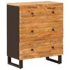 vidaXL Storage Sideboard 60 x 33 x 75 cm Solid Mango Wood Brown