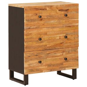 vidaXL Storage Sideboard 60 x 33 x 75 cm Solid Mango Wood Brown