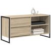 vidaXL TV Cabinet Sonoma 100 x 36 x 49.5 cm Engineered Wood