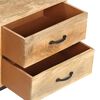 vidaXL TV Cabinet 130x30x45 cm Solid Mango Wood