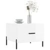 vidaXL Coffee Tables 2pcs High Gloss White 50x50x40 cm Engineered Wood