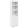 vidaXL Highboard White 50x35x180 cm Engineered Wood