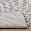 vidaXL Area Rugs Square LUGO Cream and Grey 120 x 120 cm Polyester