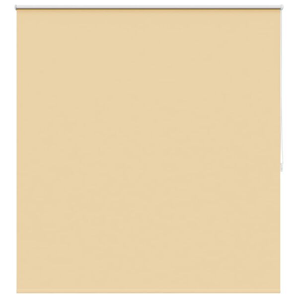 vidaXL Roller blind blackout 164.4x175 cm Fabric Width 160 cm beige