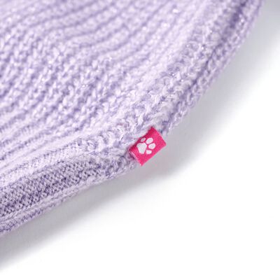 Kids' Sweater Vest Knitted Light Lilac 92