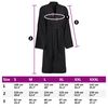 vidaXL Bathrobe KINN Black XL Cotton