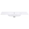 vidaXL Built-in Wash Basin 805x460x105 mm SMC White
