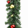 vidaXL Christmas Garland with 600 LEDs 2 pcs Green PVC