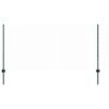vidaXL Fence Post 5 pcs Green 140 cm Steel
