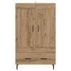 vidaXL Highboard Artisan Oak 69.5 x 31 x 115 cm Engineered Wood