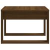 vidaXL Side Table Brown Oak 50x50x35 cm Engineered Wood