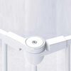 Noma 5-Panel Safety Gate Modular Metal White 94047