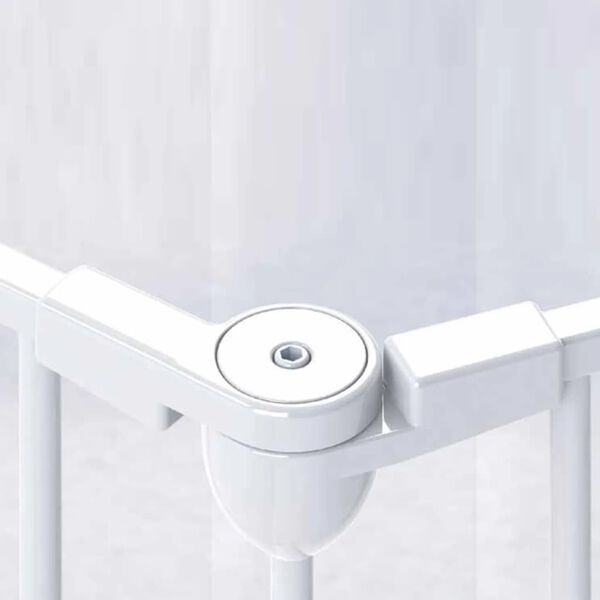 Noma 5-Panel Safety Gate Modular Metal White 94047