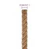 vidaXL Rope 100% Jute 12 mm 100 m