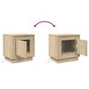 vidaXL Bedside Cabinet 2 pcs Sonoma Oak 44 x 34.5 x 45 cm