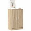 vidaXL Shoe Cabinet Sonoma Oak 60x35x92 cm Engineered Wood