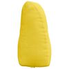 vidaXL Back Pillow Light Yellow 80 x 24 x 50 cm Fabric