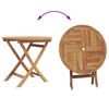 vidaXL Garden Dining Set 3 pcs Brown Solid Acacia Wood