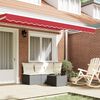 vidaXL Awning Valance Red 380 x 20 cm Canvas