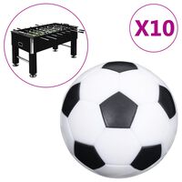 vidaXL Football Table Balls 10 pcs 32 mm ABS