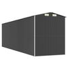 vidaXL Garden Shed Anthracite 192x689x223 cm Galvanised Steel
