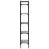 vidaXL Bookcase 5-Tier Grey Sonoma 56x31.5x174 cm Engineered Wood