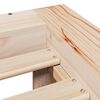 vidaXL Bed Frame without Mattress 200x200 cm Solid Wood Pine
