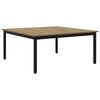 vidaXL Coffee Table Artisian Oak 100 x 100 x 45 cm Engineered Wood