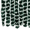 vidaXL Insect Curtain Green and White 90x220 cm Chenille