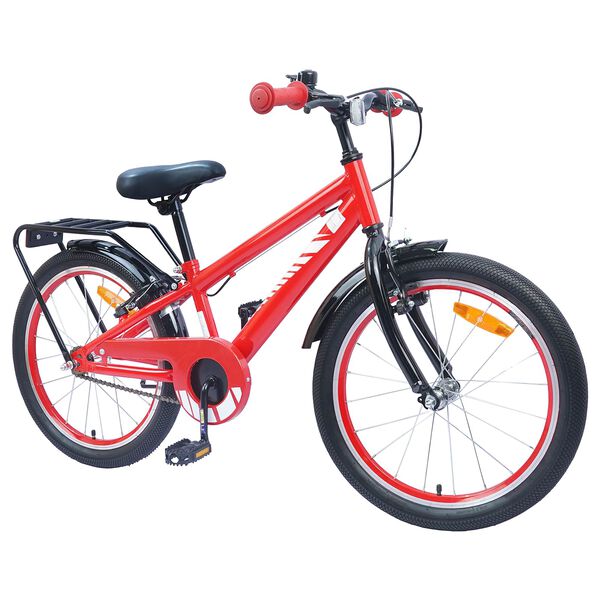 vidaXL Kids Bike 20'' for 6-11 Years Old Red