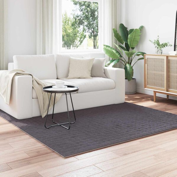 vidaXL Area Rugs Square Anthracite 120 x 120 cm
