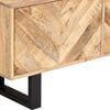 vidaXL TV Cabinet 140x30x45 cm Solid Mango Wood