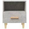 vidaXL Bedside Cabinets 2 pcs Concrete Grey 40x35x47 cm