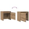 vidaXL Bedside Cabinet Artisan Oak 45 x 34 x 44.5 cm Engineered Wood