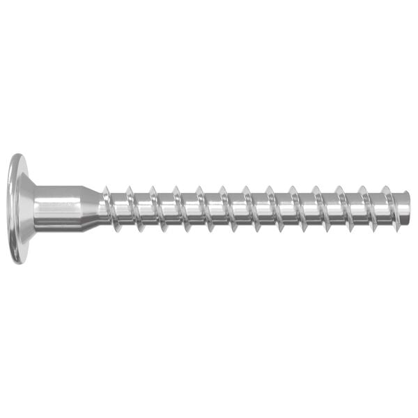 vidaXL Confirmat Screws 12 pcs Silver Metal