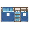 vidaXL Bunk Bed without Mattress Blue 90x200 cm Solid Wood Pine