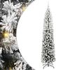 vidaXL Artificial Christmas Tree with 300 LEDs with Stand Green 240 cm