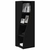 vidaXL Corner Cabinet Black 32x32x102cm Engineered Wood