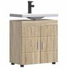 vidaXL Bathroom Cabinet Set TULUM Sonoma Oak 60 x 34 x 63 cm