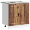vidaXL Sink Base Cabinet Porto Brown 80 x 46 x 81.5 cm Engineered wood