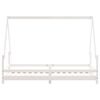 vidaXL Kids Bed Frame White 90x190 cm Solid Wood Pine