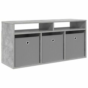 vidaXL Lowboard with Drawer Concrete Grey 102 x 32 x 48.5 cm